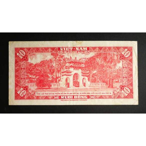South Vietnam 10 Dong 1962 VF