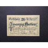 Austria 20 Heller 1920 Unc Mauthausen 