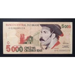Brazil 5000 Cruzeiros 1993 VF