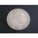 Hungary 5 Korona 1900 KB silver