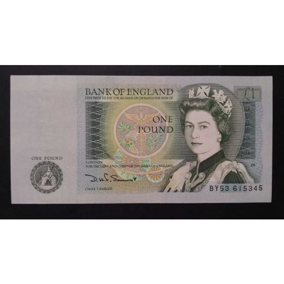 England 1 Pounds 1982 XF+