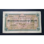 Germany 500000 Mark Recklinghausen 1923 VG