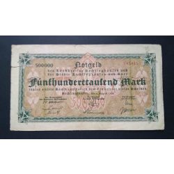 Germany 500000 Mark Recklinghausen 1923 VG