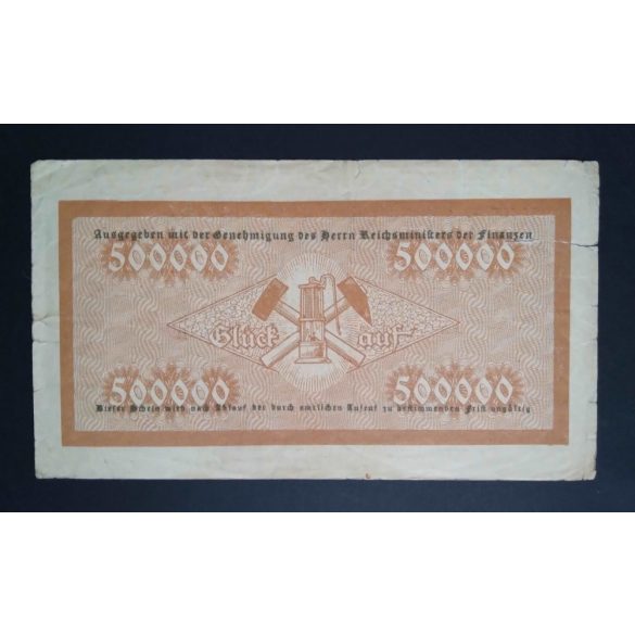 Germany 500000 Mark Recklinghausen 1923 VG