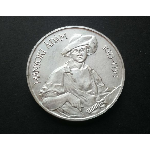 Magyarország 200 Forint 1977 UNC Mányoki Ádám emlékére ezüst 28,2 g 