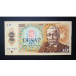 Czechoslovakia 10 Korun 1986 F