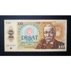 Czechoslovakia 10 Korun 1986 F