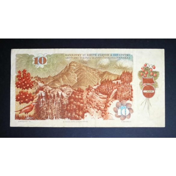 Czechoslovakia 10 Korun 1986 F