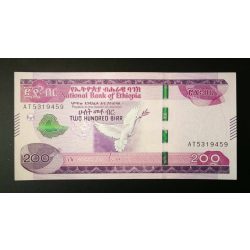 Etiópia 200 Birr 2020 UNC