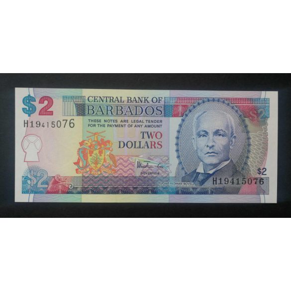 Barbados 2 Dollar 1998 UNC 