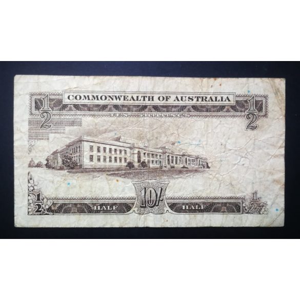 Ausztrália 10 Shillings 1954 P-29 F-