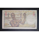 French West Africa 5 Francs 1949 F