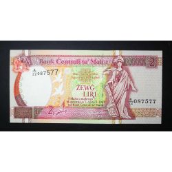 Malta 2 Liri 1994 Unc