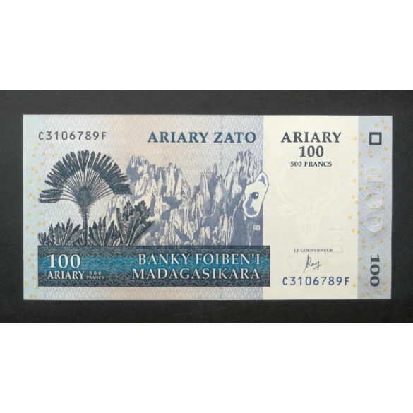 Madagaszkár 100 Ariary/500 Francs 2004 Unc 