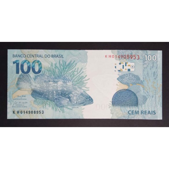 Brazil 100 Reais 2010 Unc