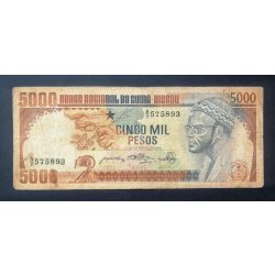 Bissau-Guinea 5000 Pesos 1984 F