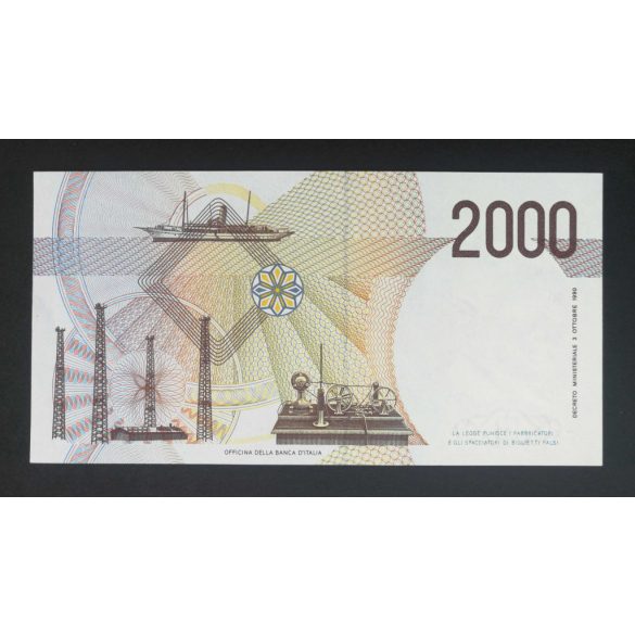 Italy 2000 Lire 1990 UNC