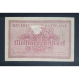Germany München 500 Billion Mark 1923 XF