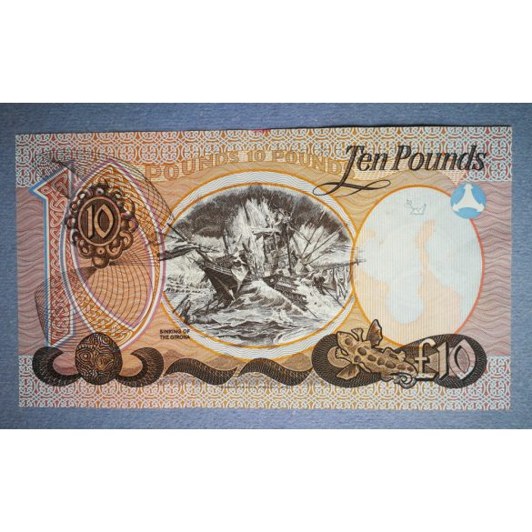 Northern Ireland 10 Pounds 1986 XF-