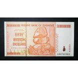 Zimbabwe 50 billion Dollars 2008 UNC-