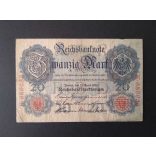 Germany 20 Mark 1910 F