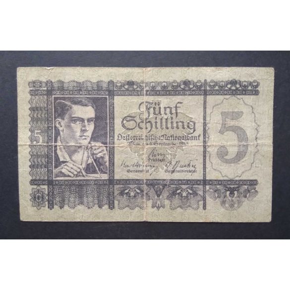 Ausztria 5 Schilling 1945 F-