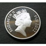 Fiji 10 Dollars 2002 Silver PP, Commemorative coin