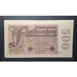 Németország 500 millió Mark 1923 VF