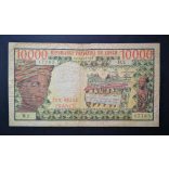 Congo 10000 Francs 1978 F