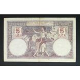 Romania 5 Lei 1917 F