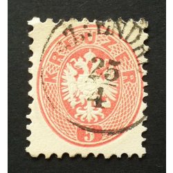   Magyarország 1863/64 Könyvnyomat 5 Kr. (S)Z: ENDR(E) Gudlin 200 H