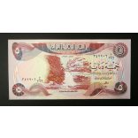 Irak 5 Dinars 1981 UNC-