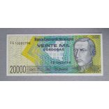 Nicaragua 20000 Cordobas 1989 UNC