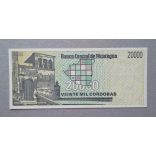 Nicaragua 20000 Cordobas 1989 UNC