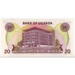 Uganda 20 Shilings 1979 UNC