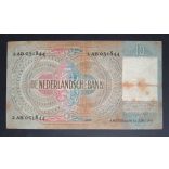 Hollandia 10 Gulden 1940 F -