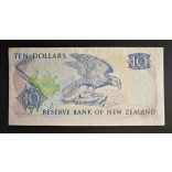 New Zealand 10 Dollars 1985-89 F