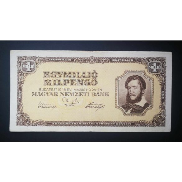 Hungary 1 million Milpengő 1946 VF