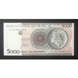 Brazil 5000 Cruzeiros 1990 UNC