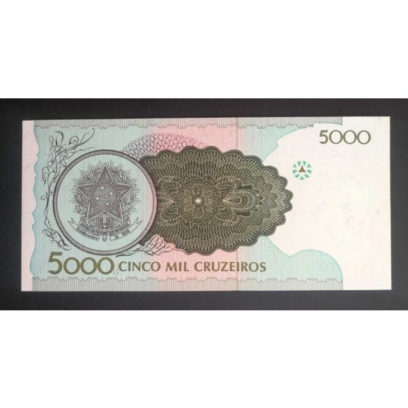 Brazil 5000 Cruzeiros 1990 UNC