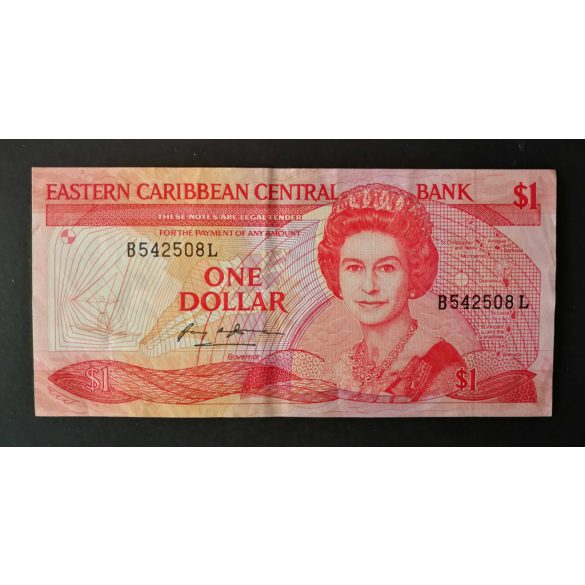 Kelet-karibi Államok 1 Dollar 1985 St. Lucia XF