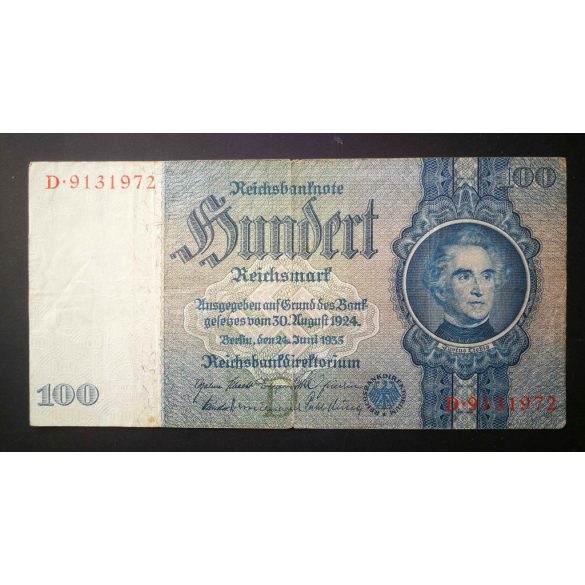 Germany 100 Reichsmark 1935 F