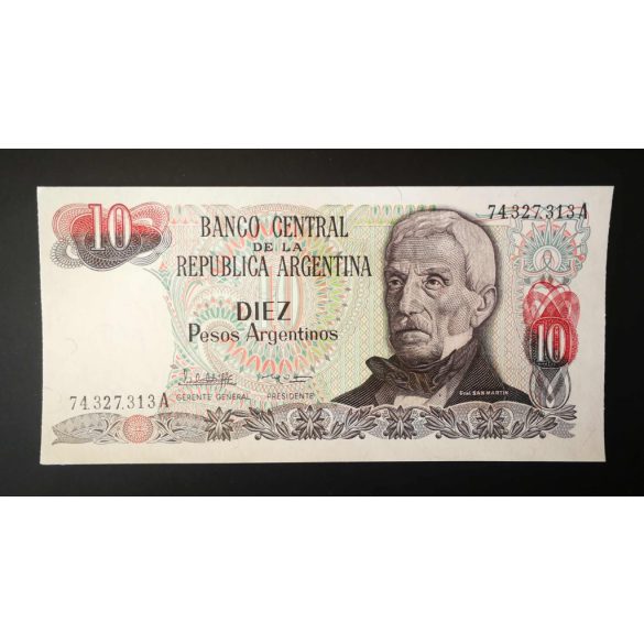 Argentína 10 Pesos 1984 UNC
