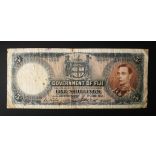 Fiji 5 Shillings 1951 F-