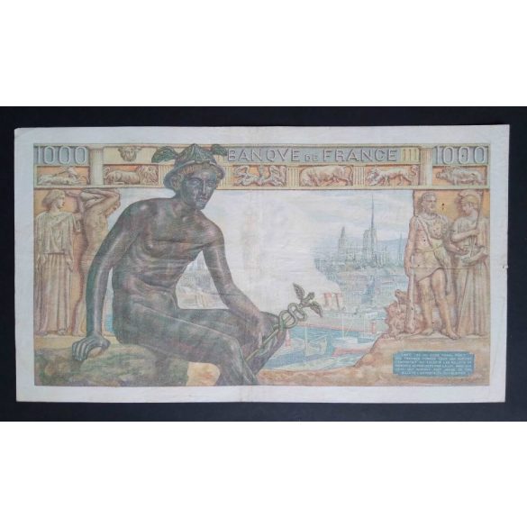 France 1000 Francs 1942 F