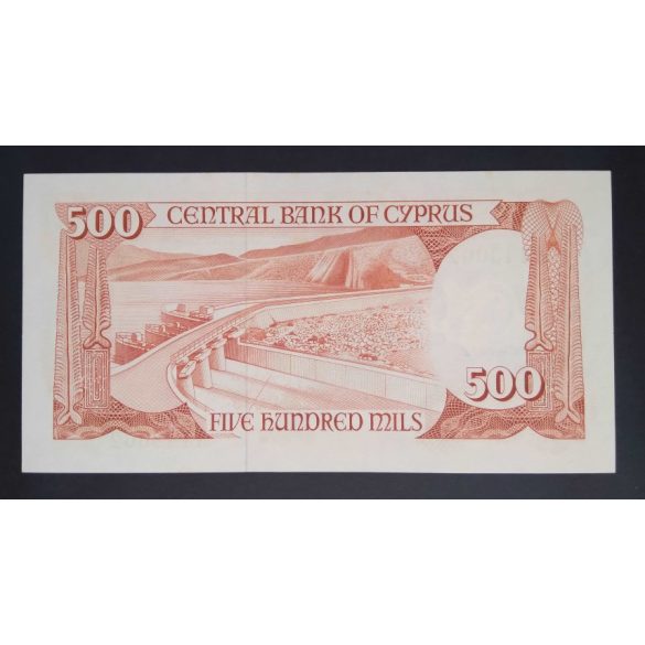 Ciprus 500 Mils 1982 Unc