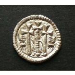 Magyarország II. István 1116-1131 Dénár EH37 H-47 ezüst 0,448 g