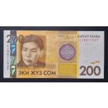 Kyrgyzstan 200 Com 2016 UNC