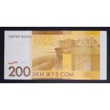 Kyrgyzstan 200 Com 2016 UNC