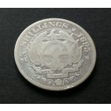 South Africa 2 1/2 Shillings 1895 13.7 g silver